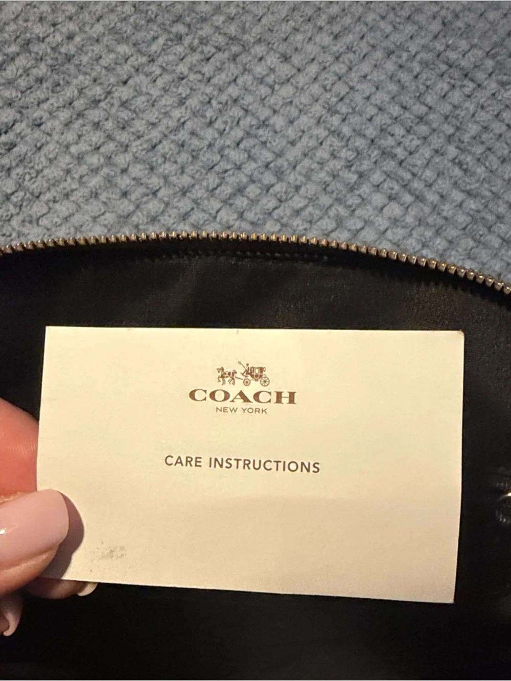Coach Two-Tone Dome Satchel in Bronze and Black Leather